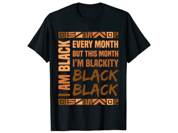 Blkity Black History Month T-Shirt Graphics