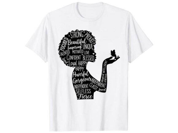 Fierce Black History Month T-Shirt Graphics