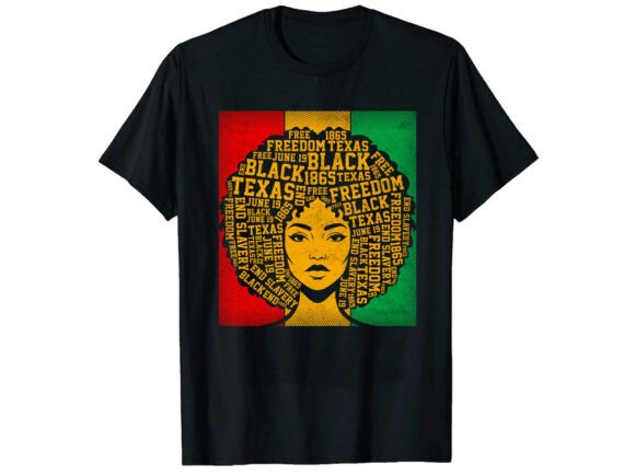 Freedom Black History Month T-Shirt Graphics