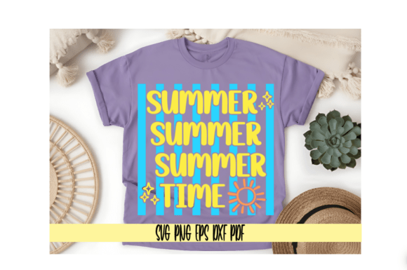 Summer Summer Summer Time T-shirt Design