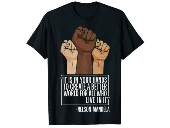 Unity Black History Month T-Shirt Graphics