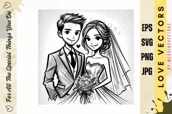 Weddingvectors - 11006122 Graphics & Illustrations